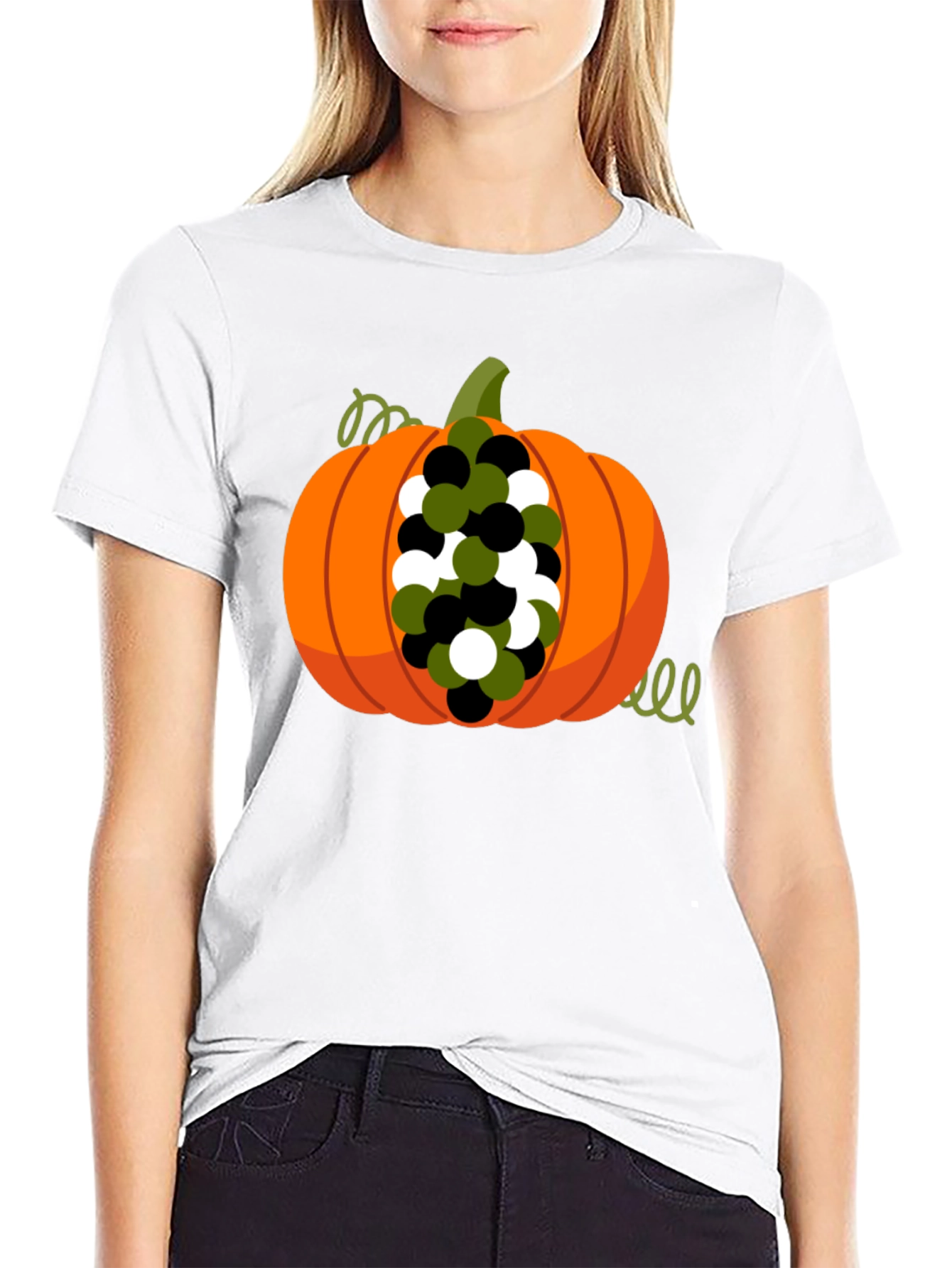 Halloween Pumpkin Candy T-Shirt