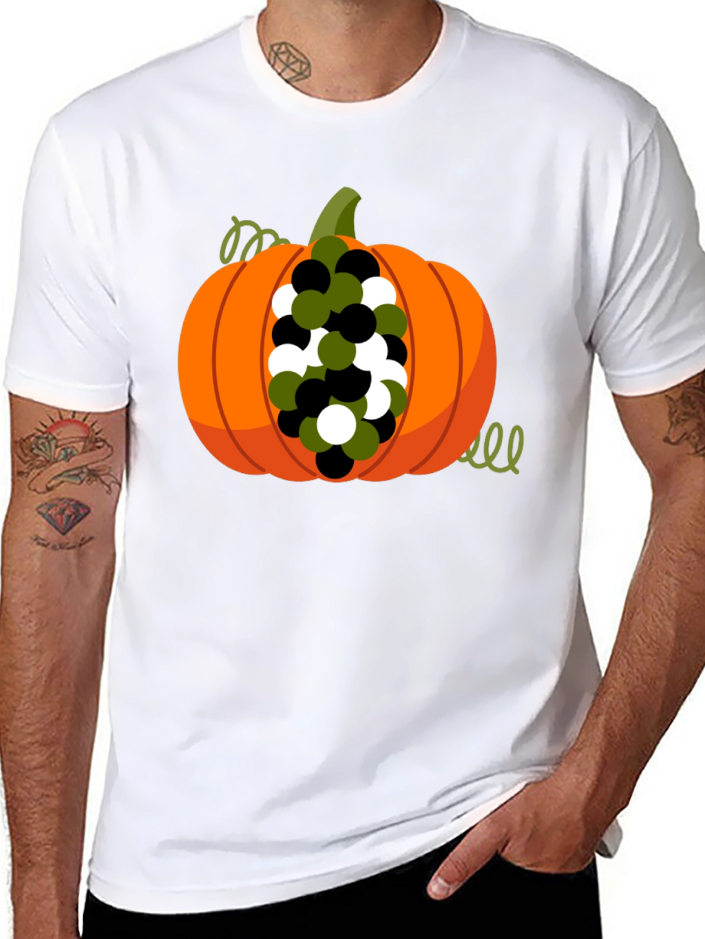 Halloween Pumpkin Candy T-Shirt