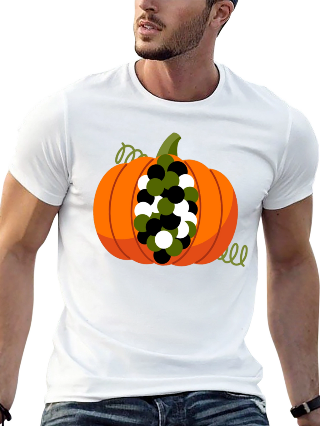 Halloween Pumpkin Candy T-Shirt
