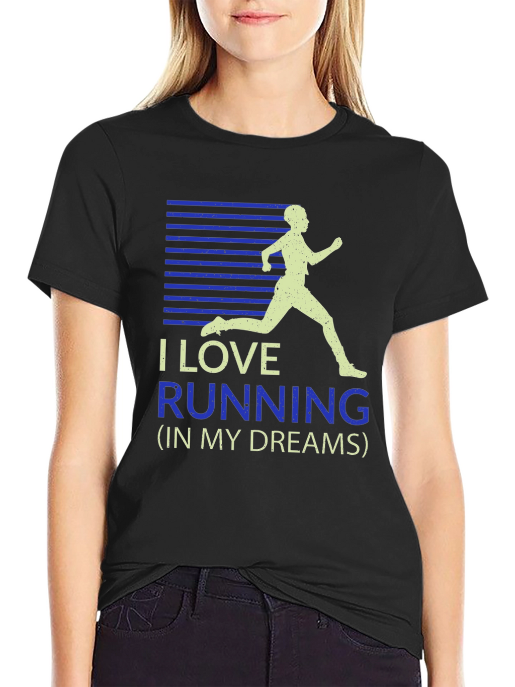 I Love Running T-Shirt - Dream Running Shirt