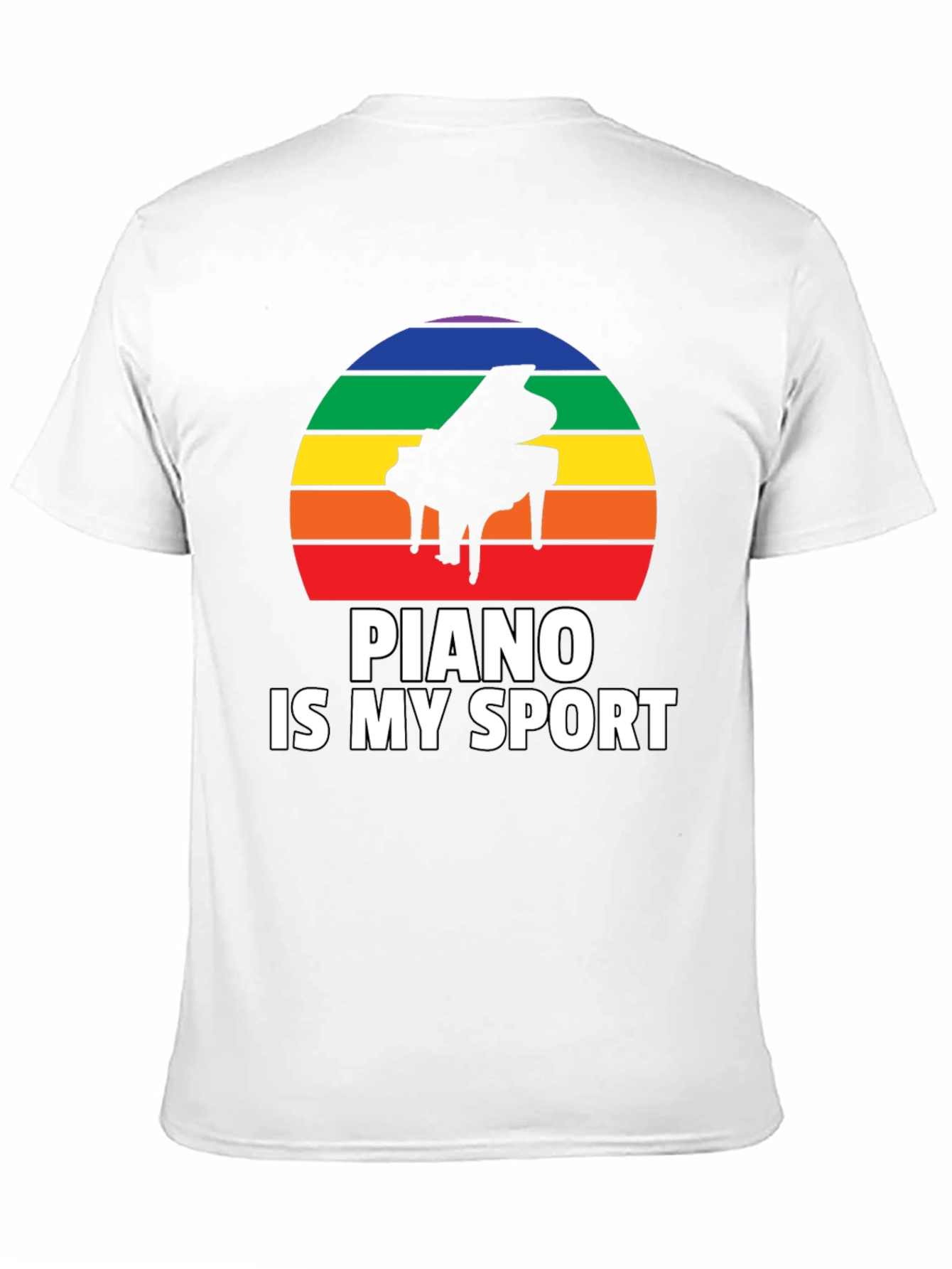 Piano Is My Sport Graphic Tee