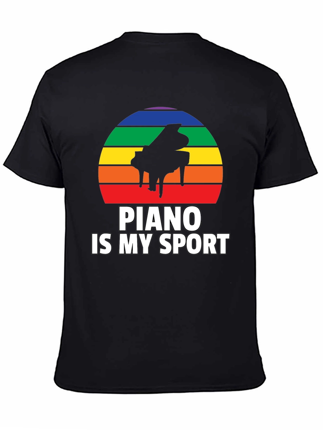 Piano Is My Sport Graphic Tee