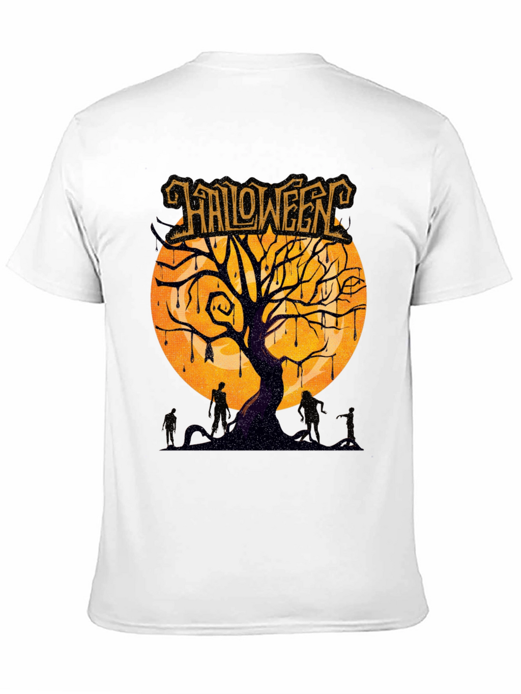 Halloween Tree Zombie T-Shirt