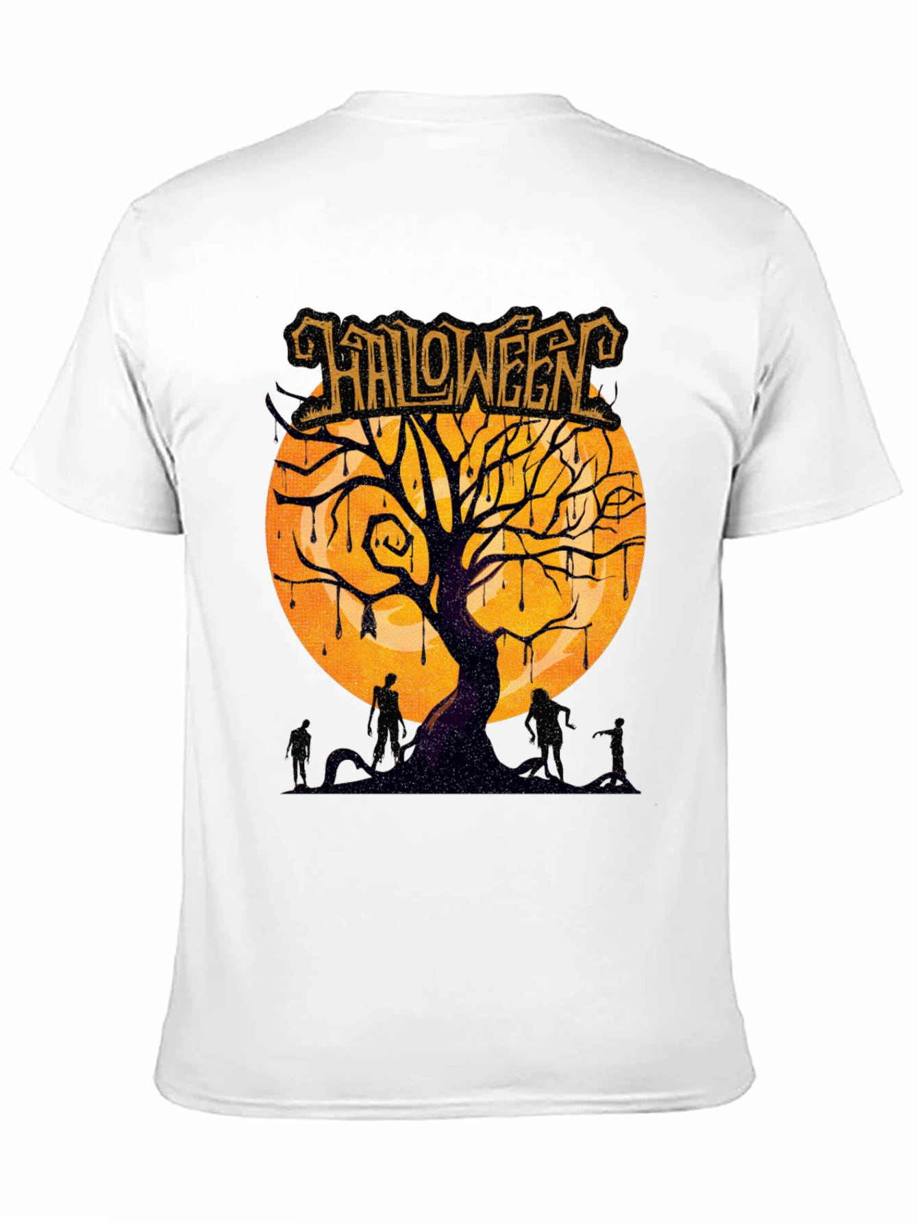 Halloween Tree Zombie T-Shirt