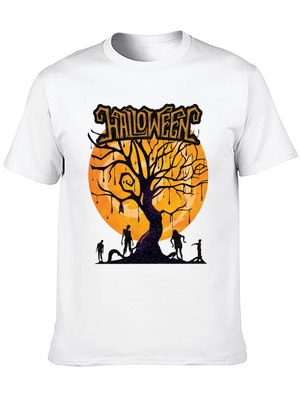 Halloween Tree Zombie T-Shirt