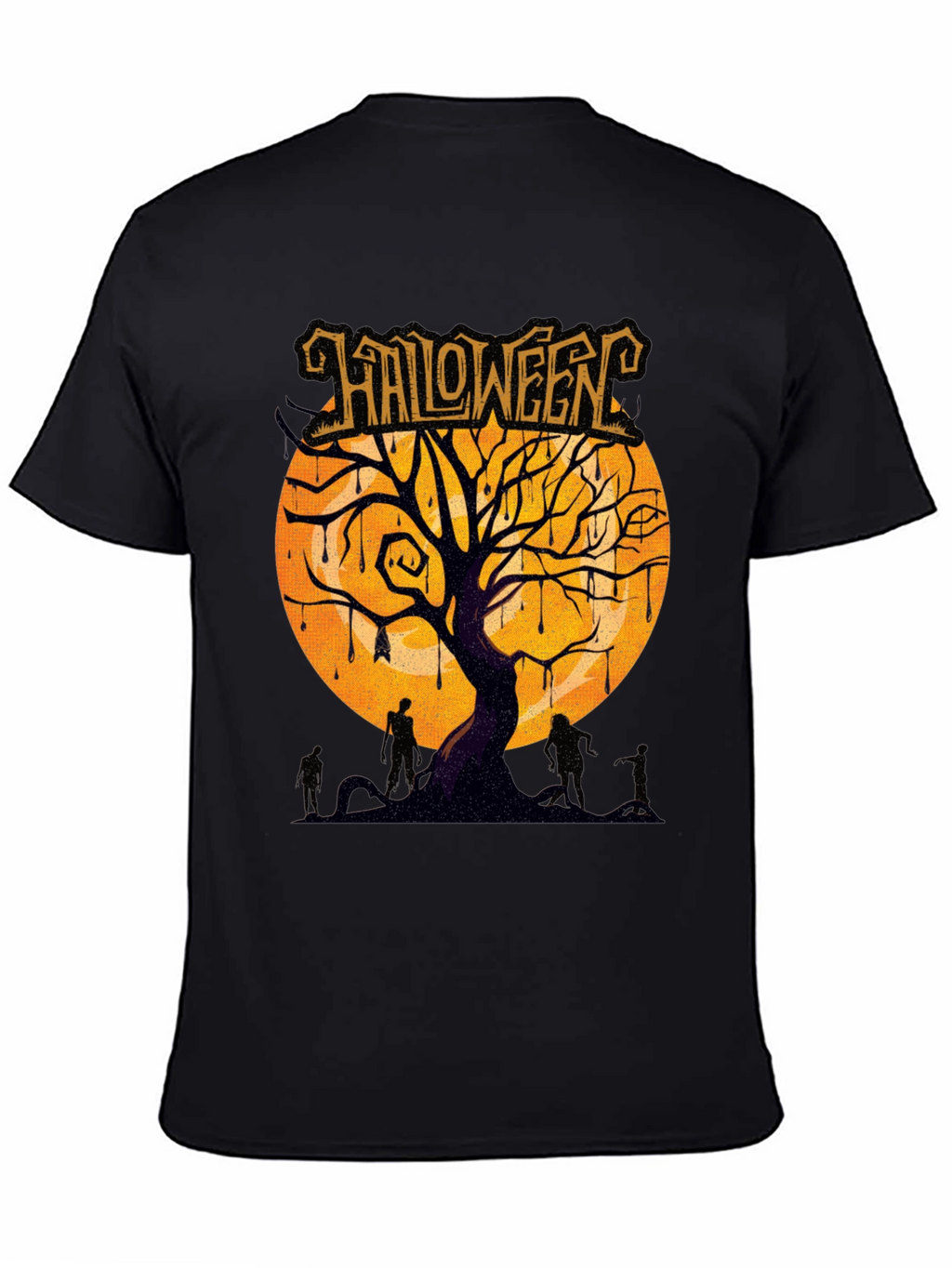 Halloween Tree Zombie T-Shirt