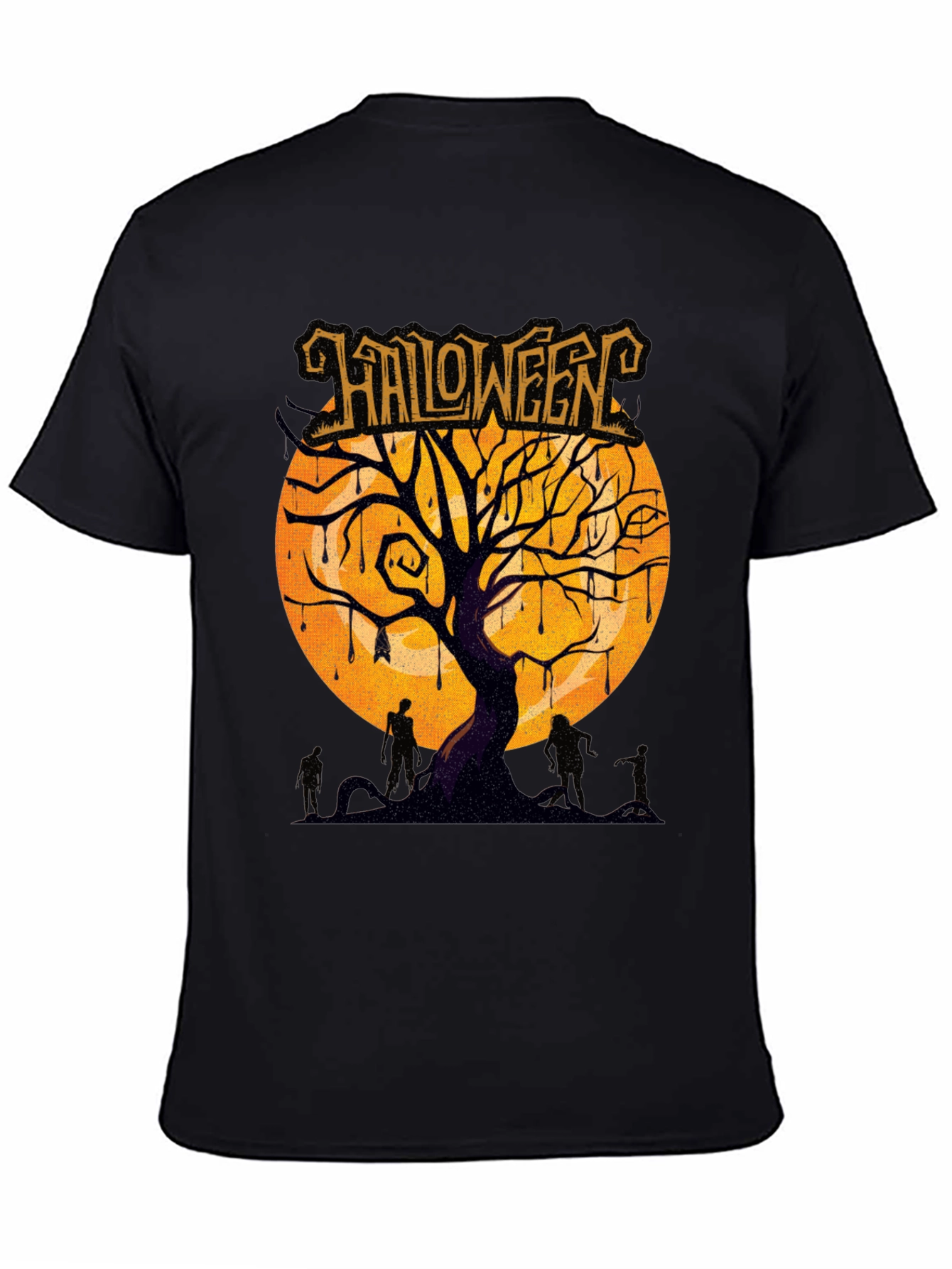 Halloween Tree Zombie T-Shirt
