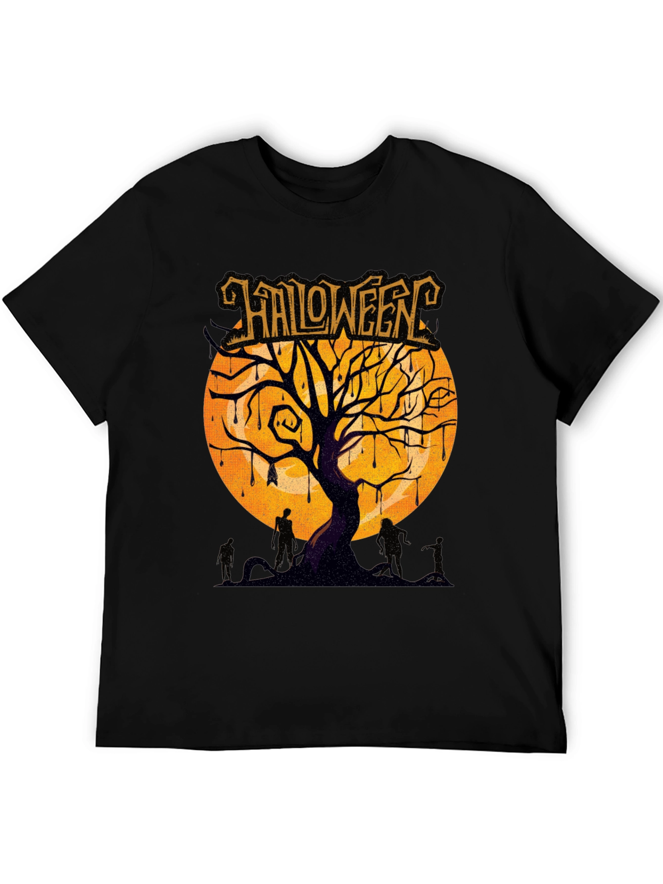 Halloween Tree Zombie T-Shirt