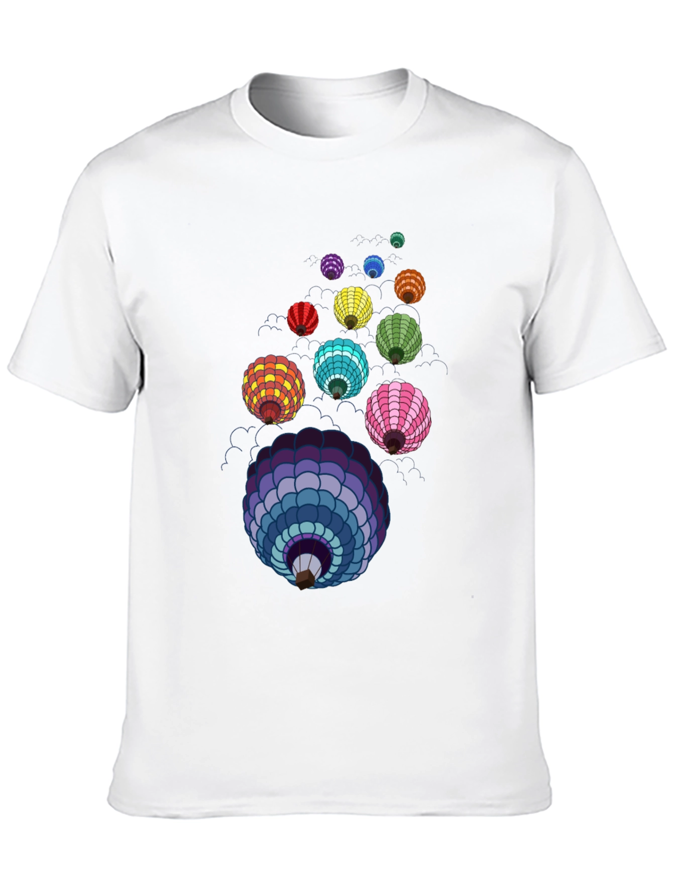 Colorful Lanterns Graphic T-Shirt
