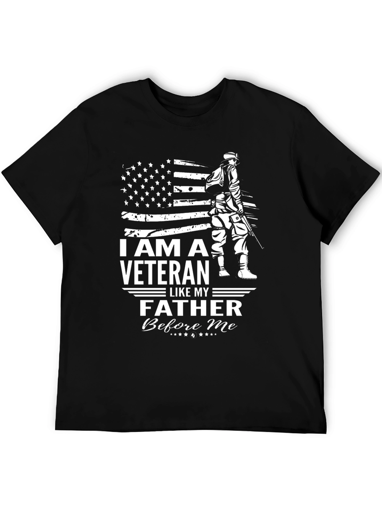 I Am A Veteran Like My Father Before Me T-Shirt