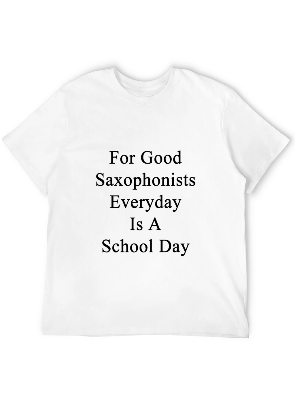 Saxophonist School Day Graphic Tee
