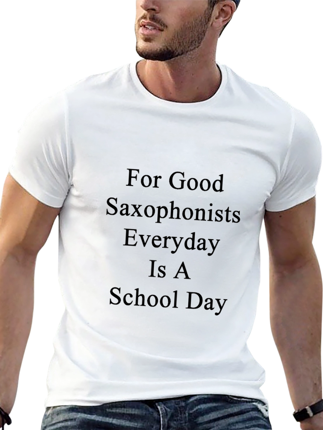 Saxophonist School Day Graphic Tee
