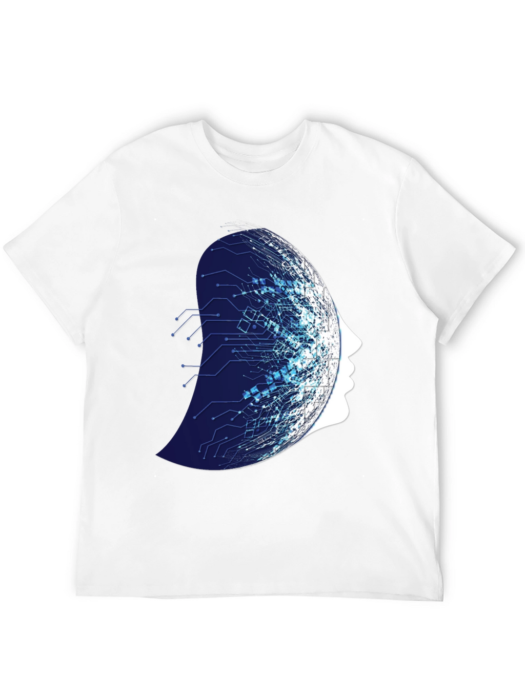 Tech Mind T-Shirt - Modern AI Design