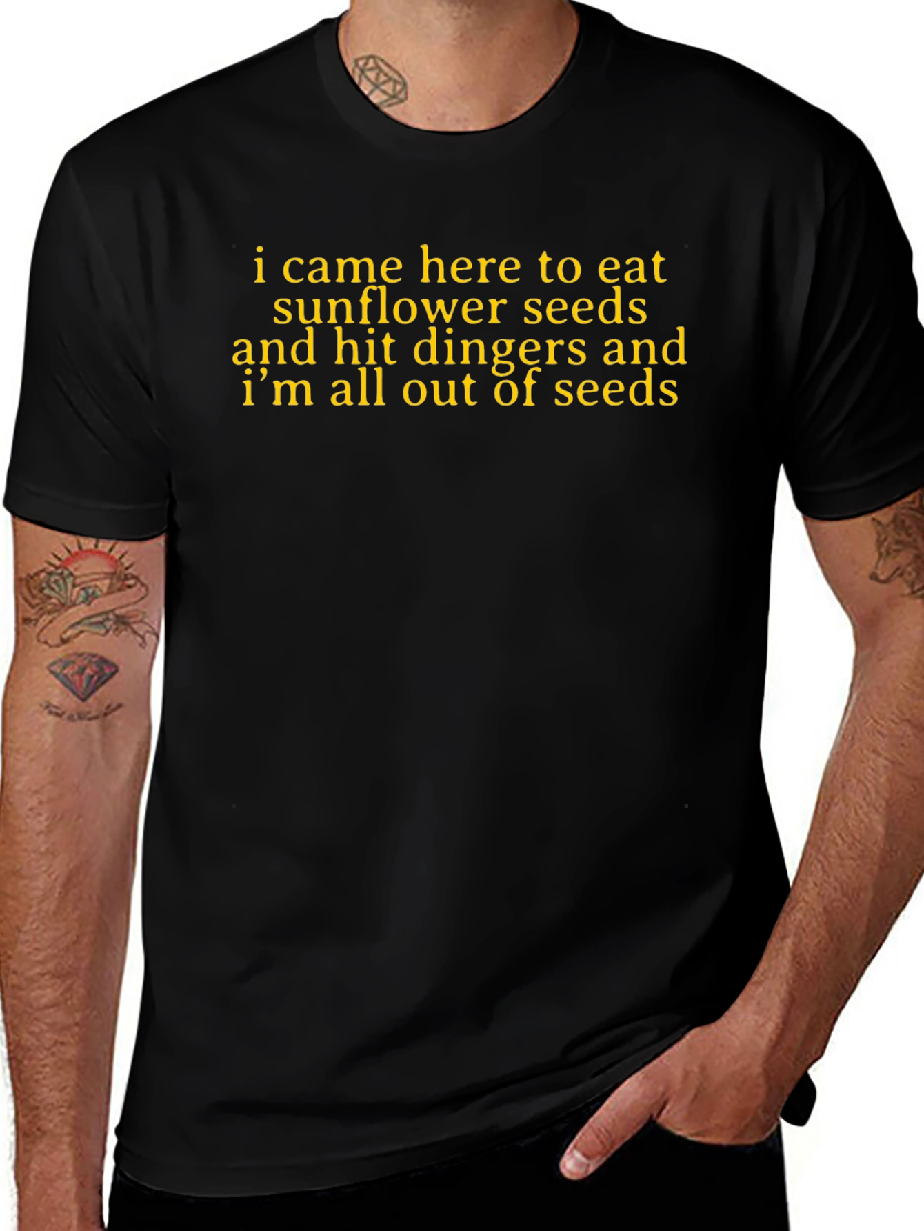 Sunflower Seeds Dinger Graphic Tee