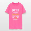 Keep calm the construction manager is here