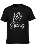 Keto Strong Black T-Shirt