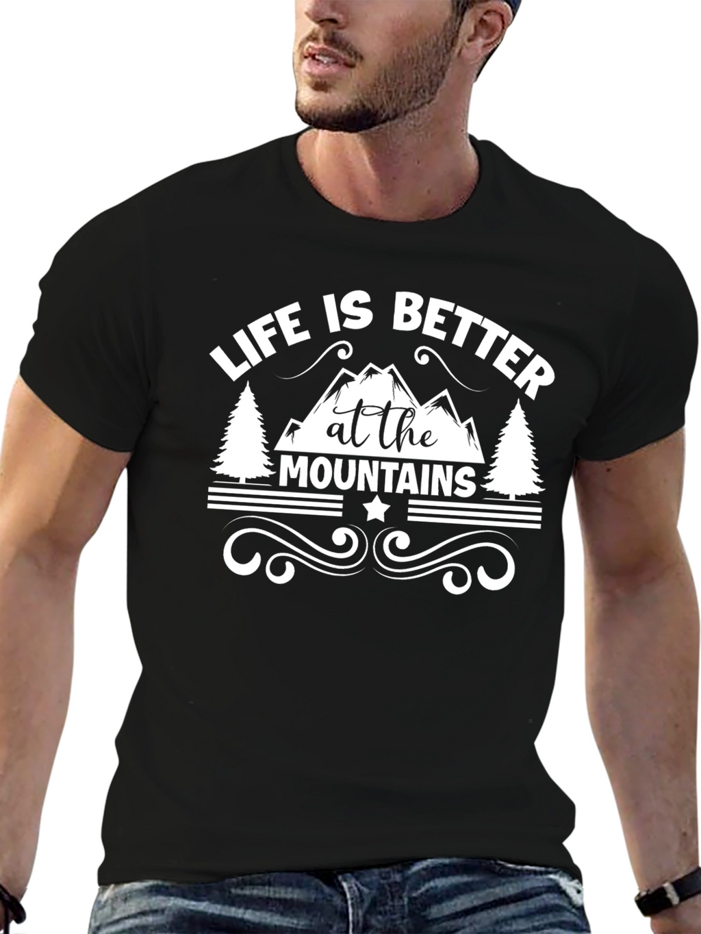 Life is Better at the Mountains T-Shirt
