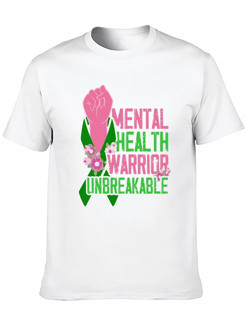 Mental Health Warrior T-Shirt - Unbreakable Strength