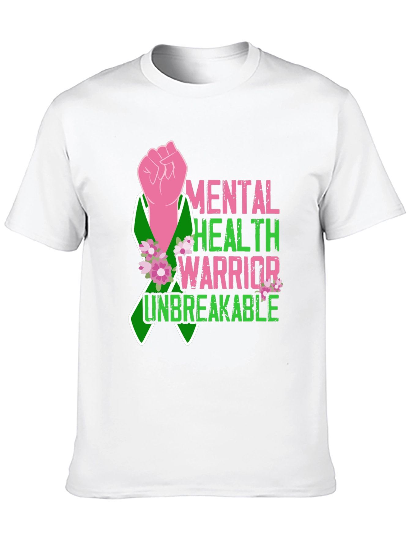 Mental Health Warrior T-Shirt - Unbreakable Strength