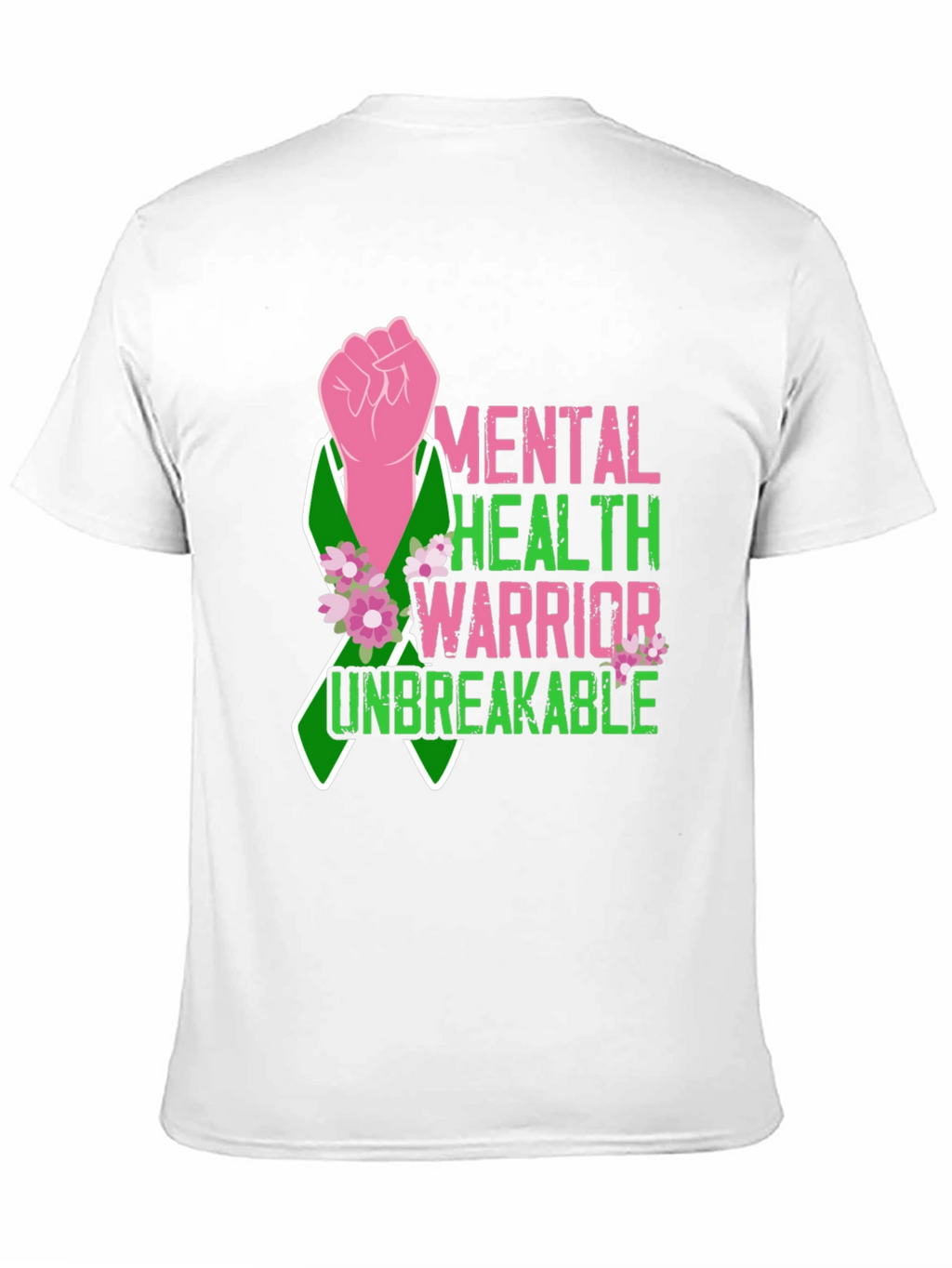 Mental Health Warrior T-Shirt - Unbreakable Strength
