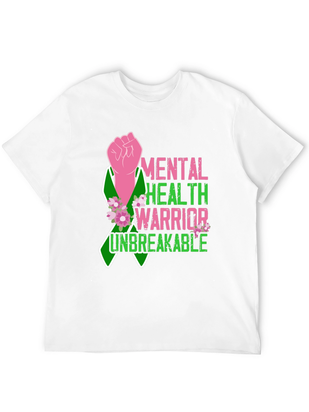 Mental Health Warrior T-Shirt - Unbreakable Strength