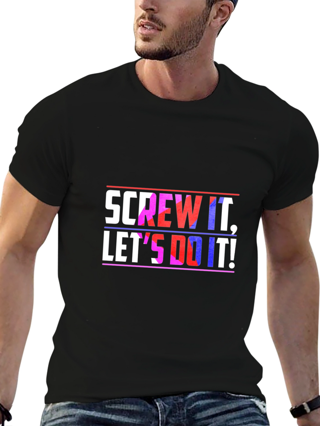 Screw It Lets Do It! Graphic Tee