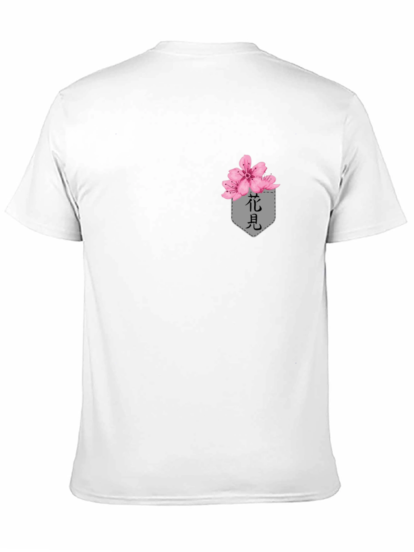 Sakura Pocket T-Shirt - Floral Japanese Tee