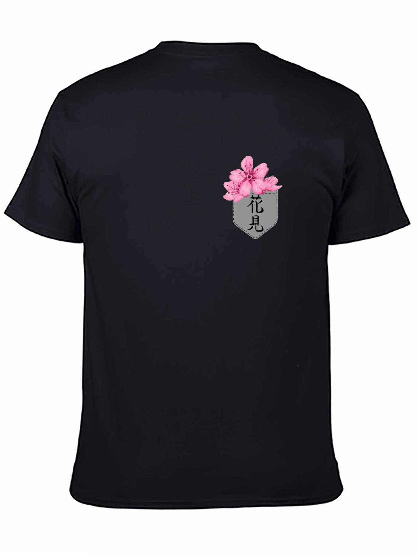 Sakura Pocket T-Shirt - Floral Japanese Tee
