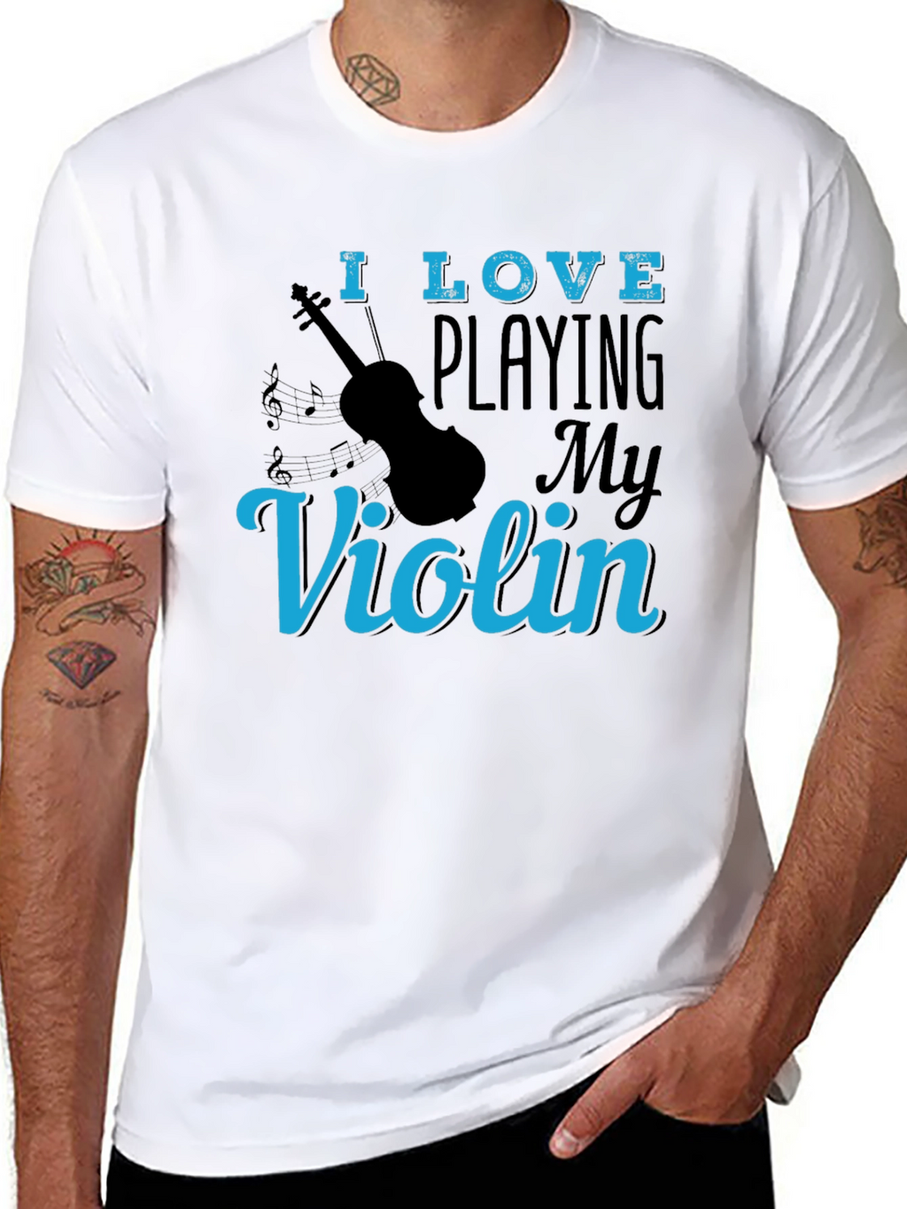 I Love Playing My Violin T-Shirt