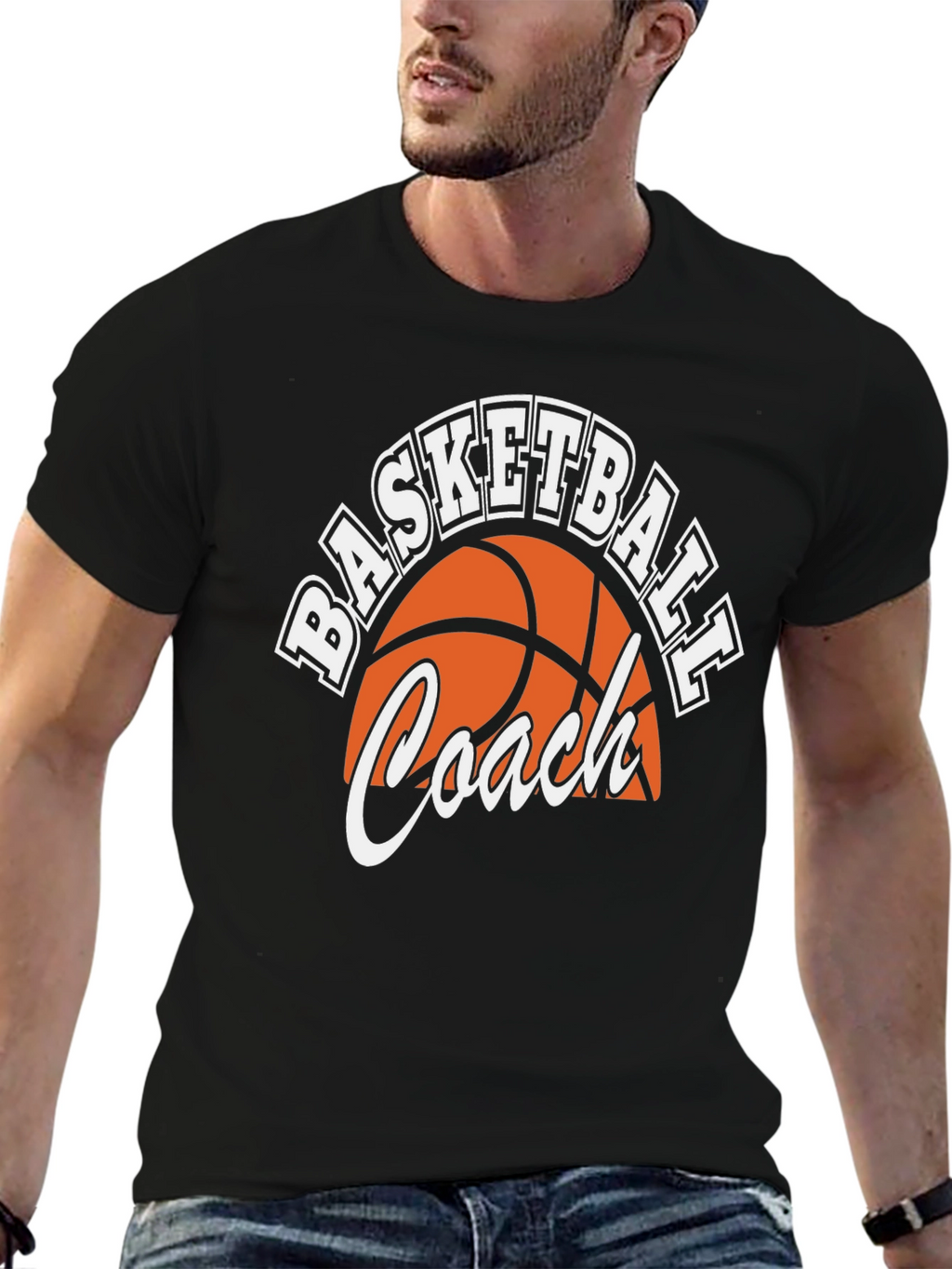 Basketball Coach T-Shirt - Sporty Graphic Tee