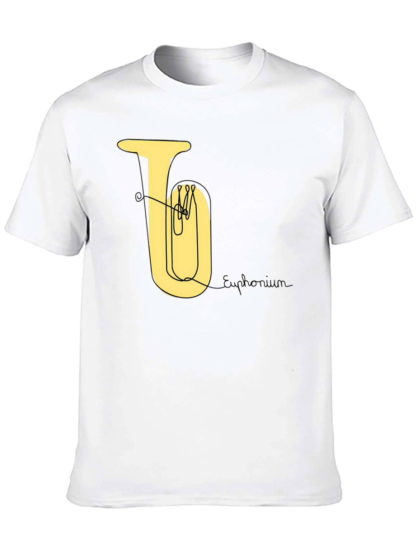 Euphonium Line Art Tee