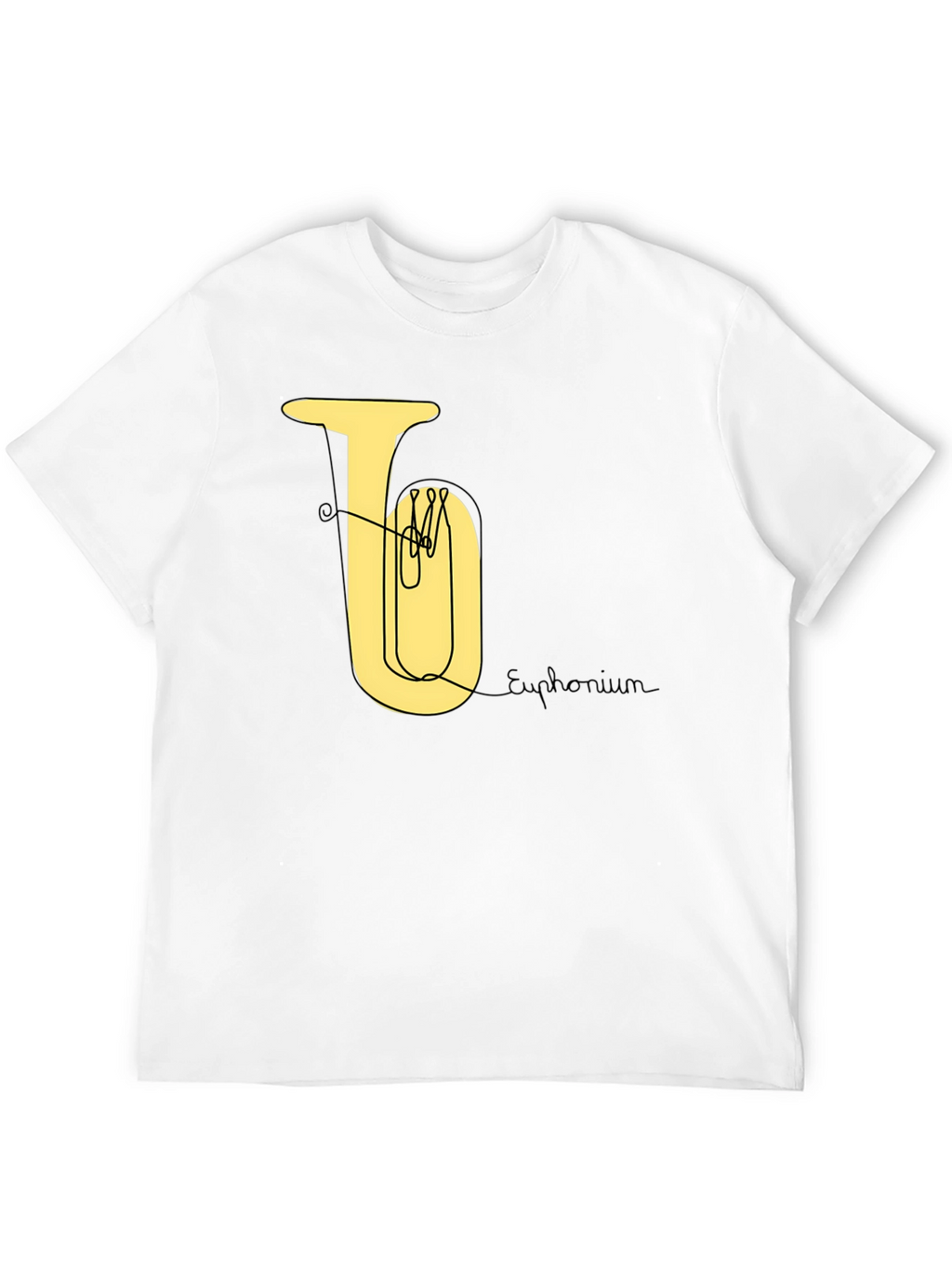 Euphonium Line Art Tee