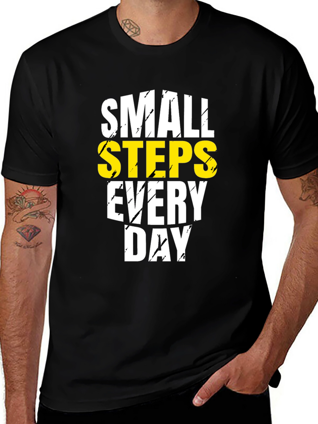 Small Steps Everyday Motivation T-Shirt