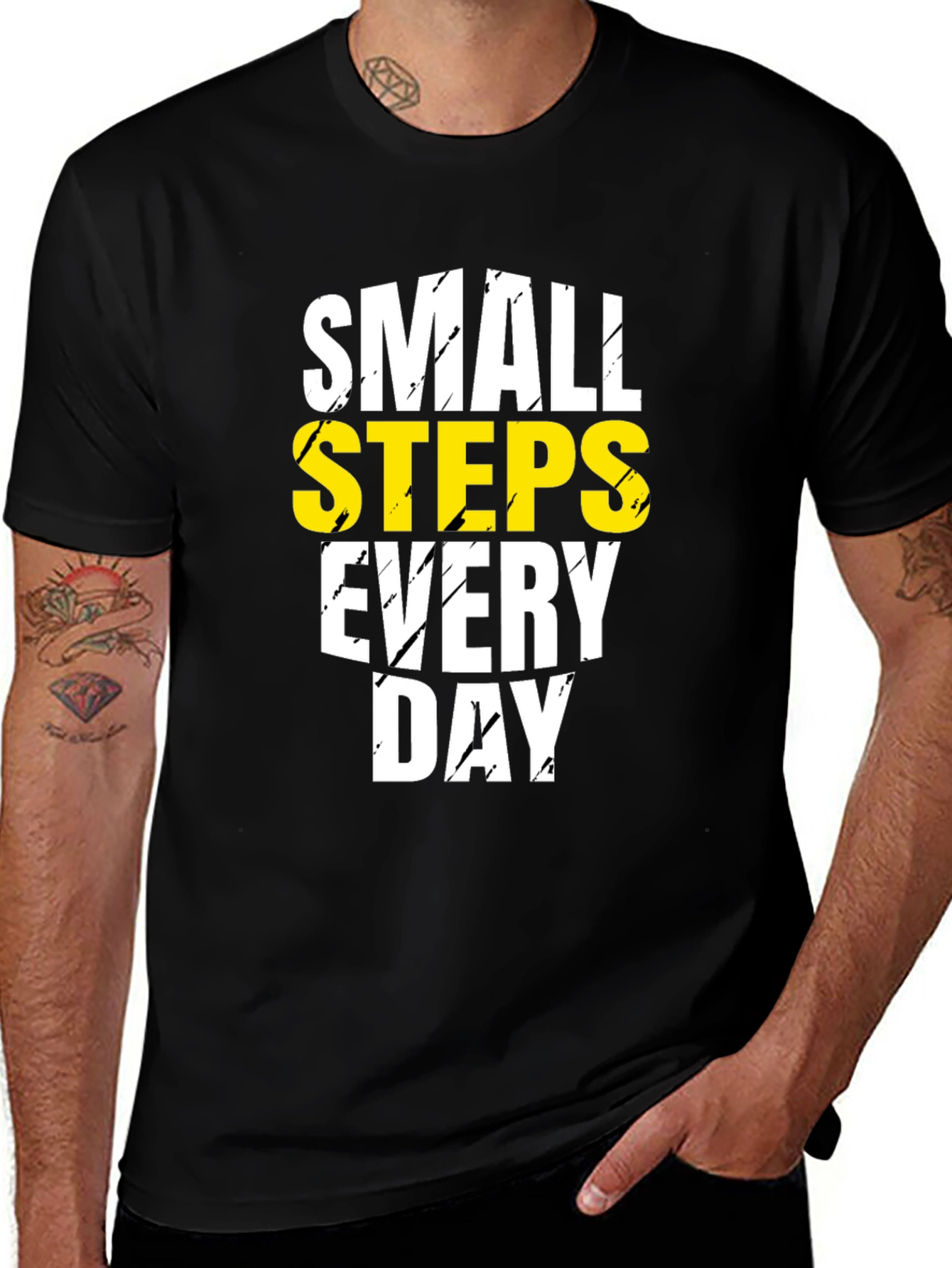 Small Steps Everyday Motivation T-Shirt