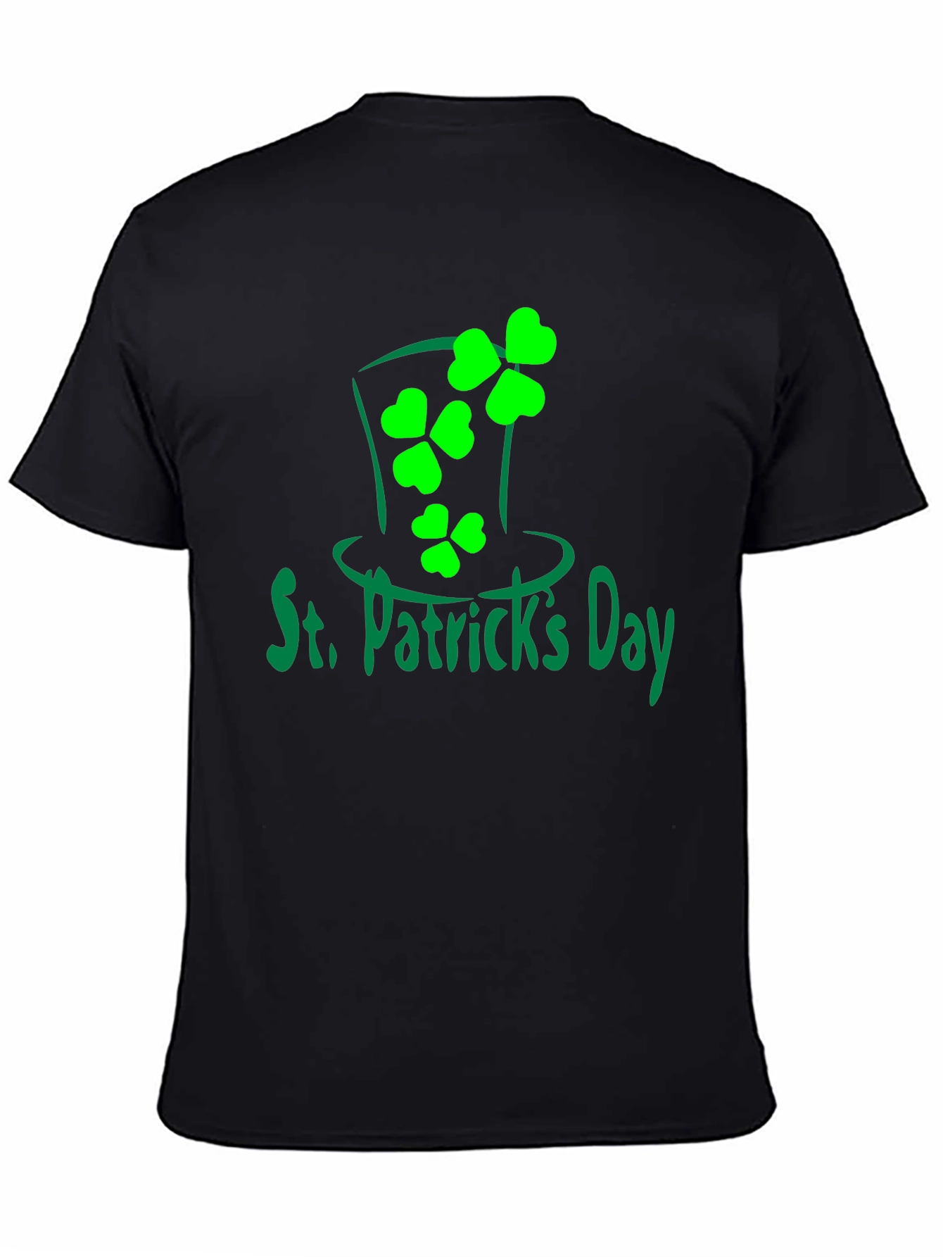 St. Patricks Day Shamrock Hat T-Shirt