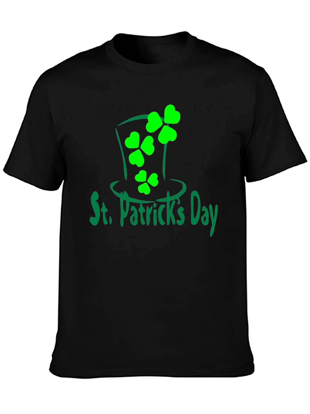 St. Patricks Day Shamrock Hat T-Shirt