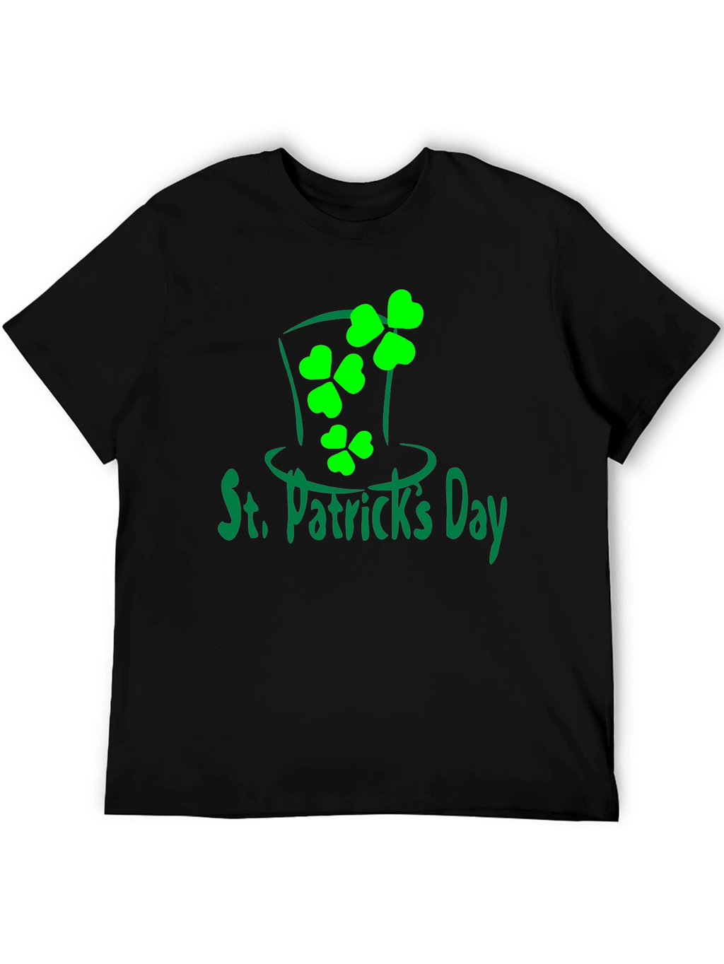 St. Patricks Day Shamrock Hat T-Shirt