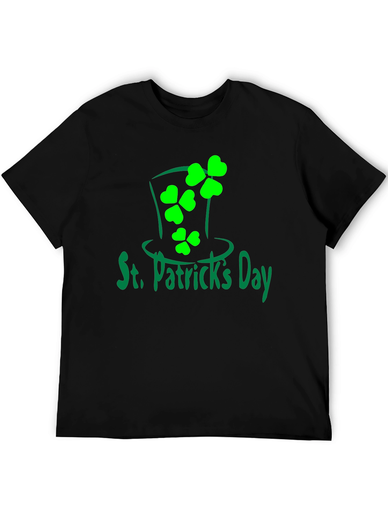 St. Patricks Day Shamrock Hat T-Shirt