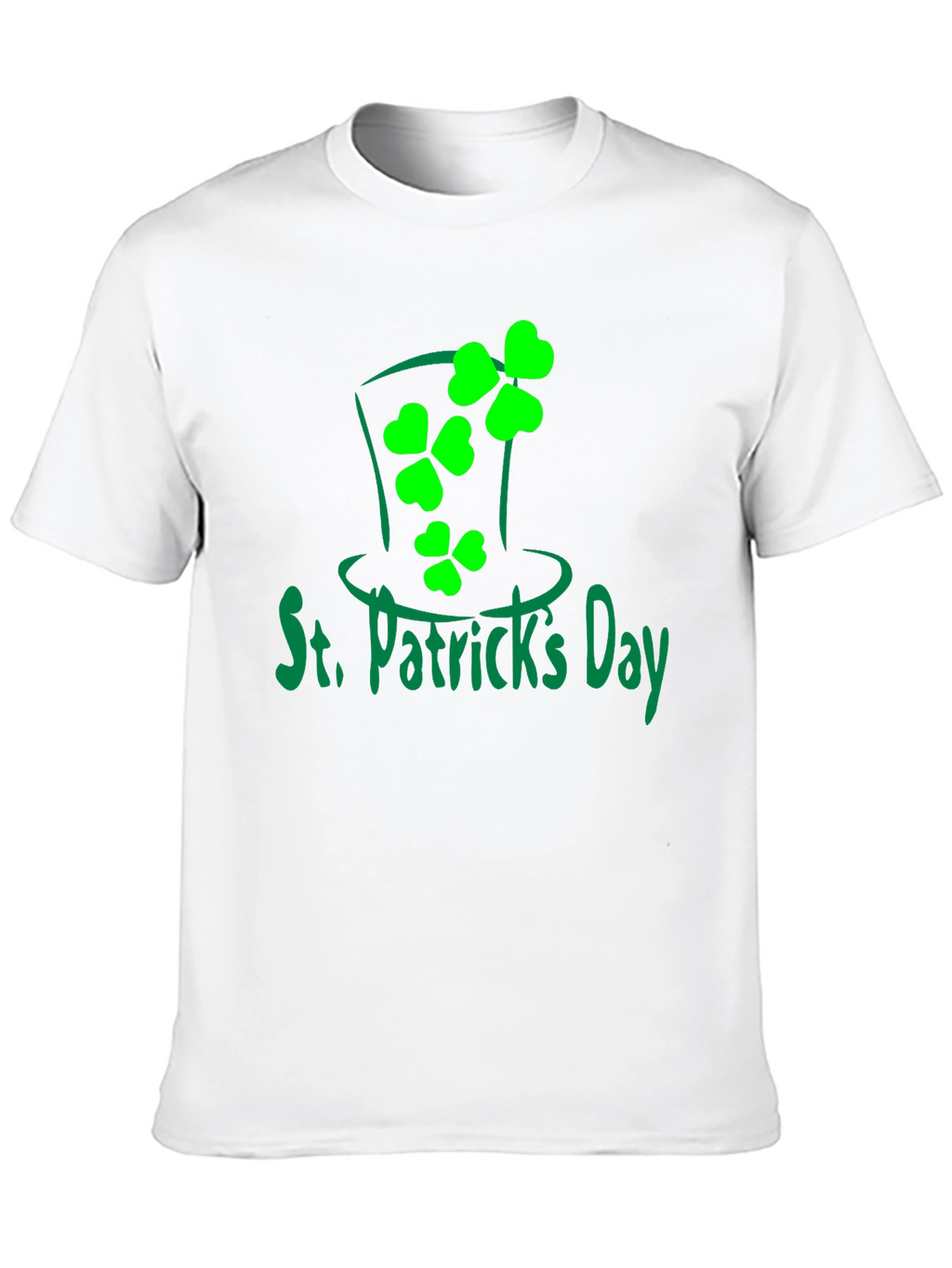 St. Patricks Day Shamrock Hat T-Shirt