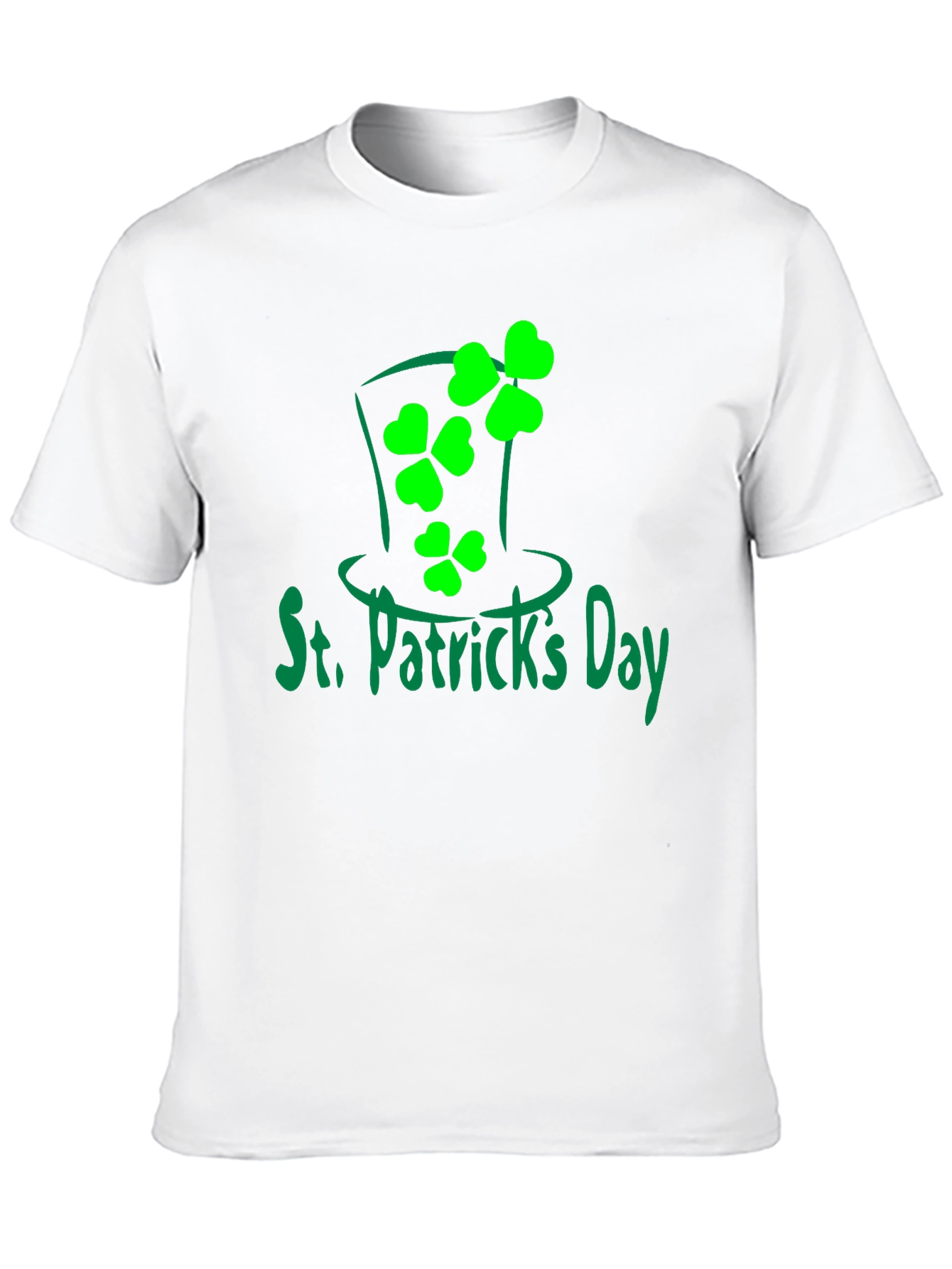 St. Patricks Day Shamrock Hat T-Shirt