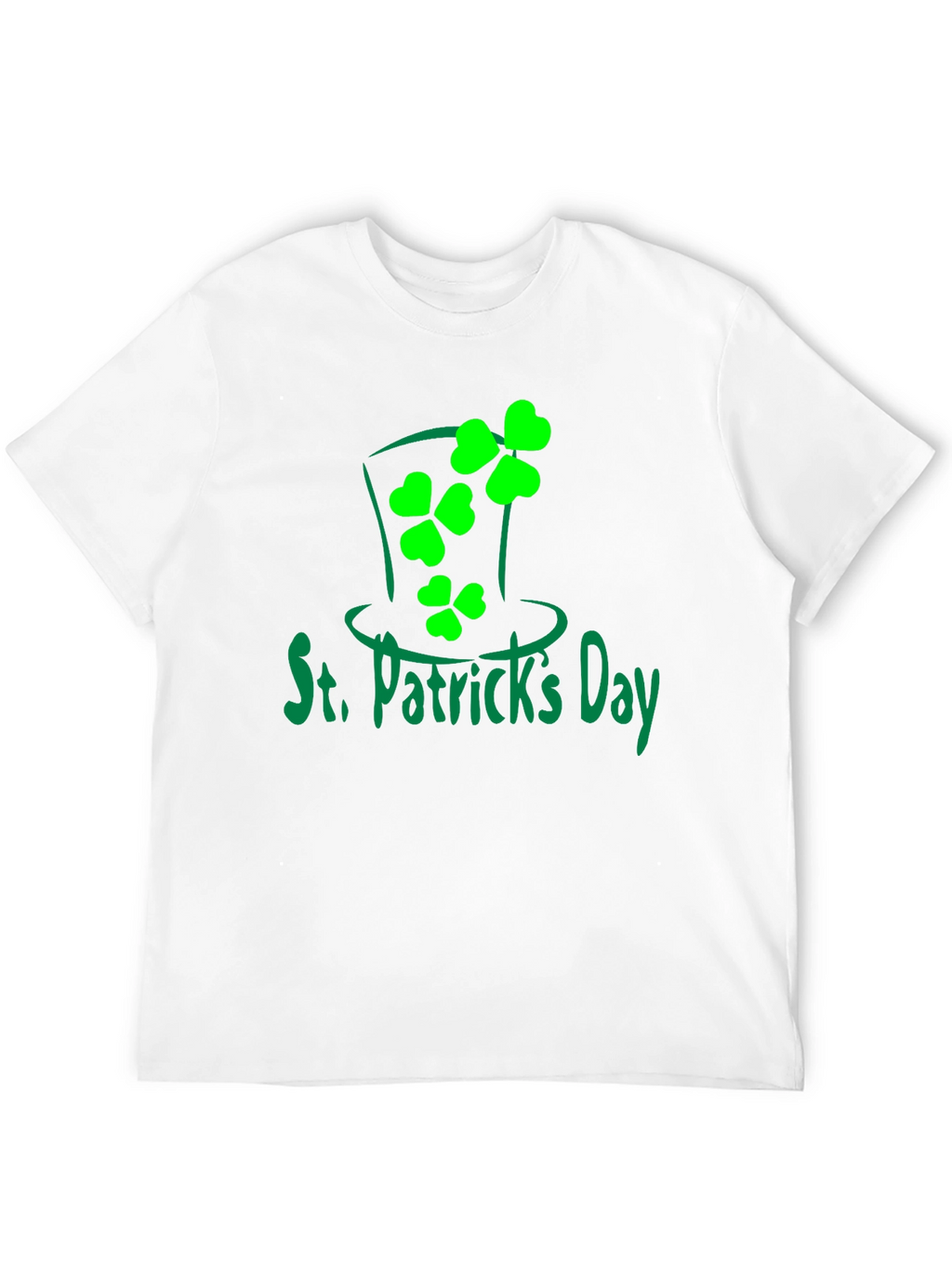 St. Patricks Day Shamrock Hat T-Shirt