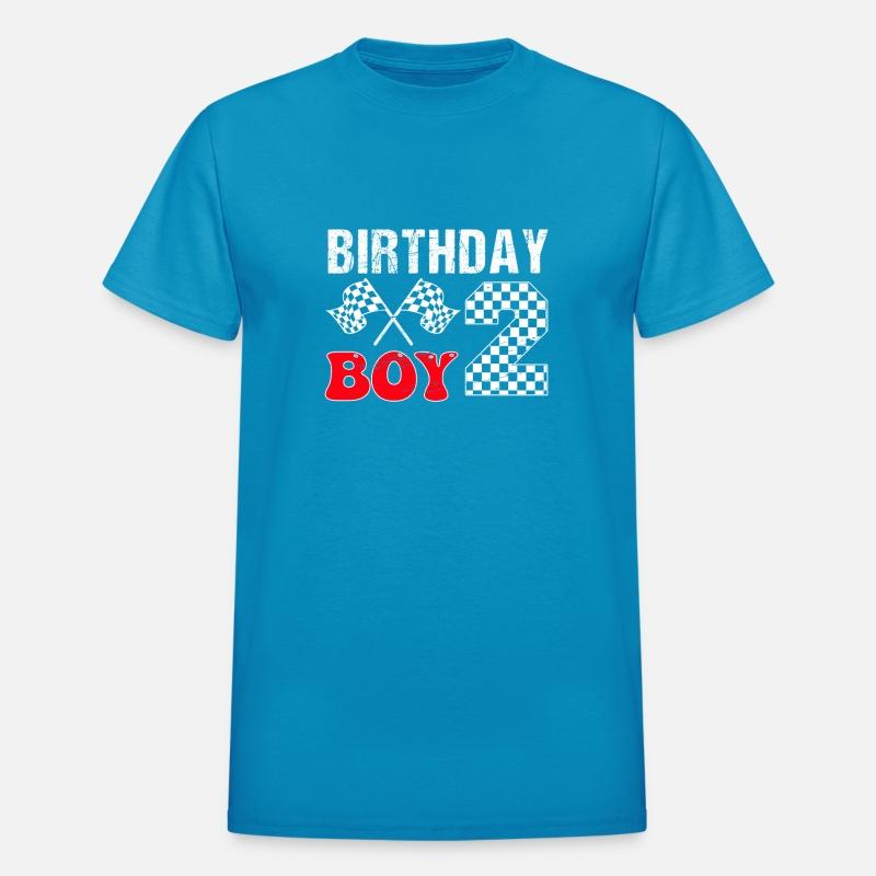Kids Birthday Boy 2 Two Race Car 2nd Birthday