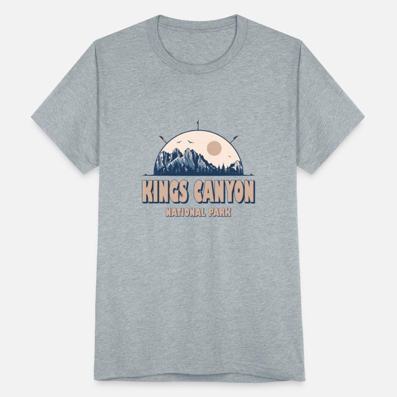 Kings Canyon National Park Vintage Hiking