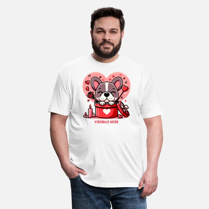 Kissable Nose Valentine For French Bulldog Lovers
