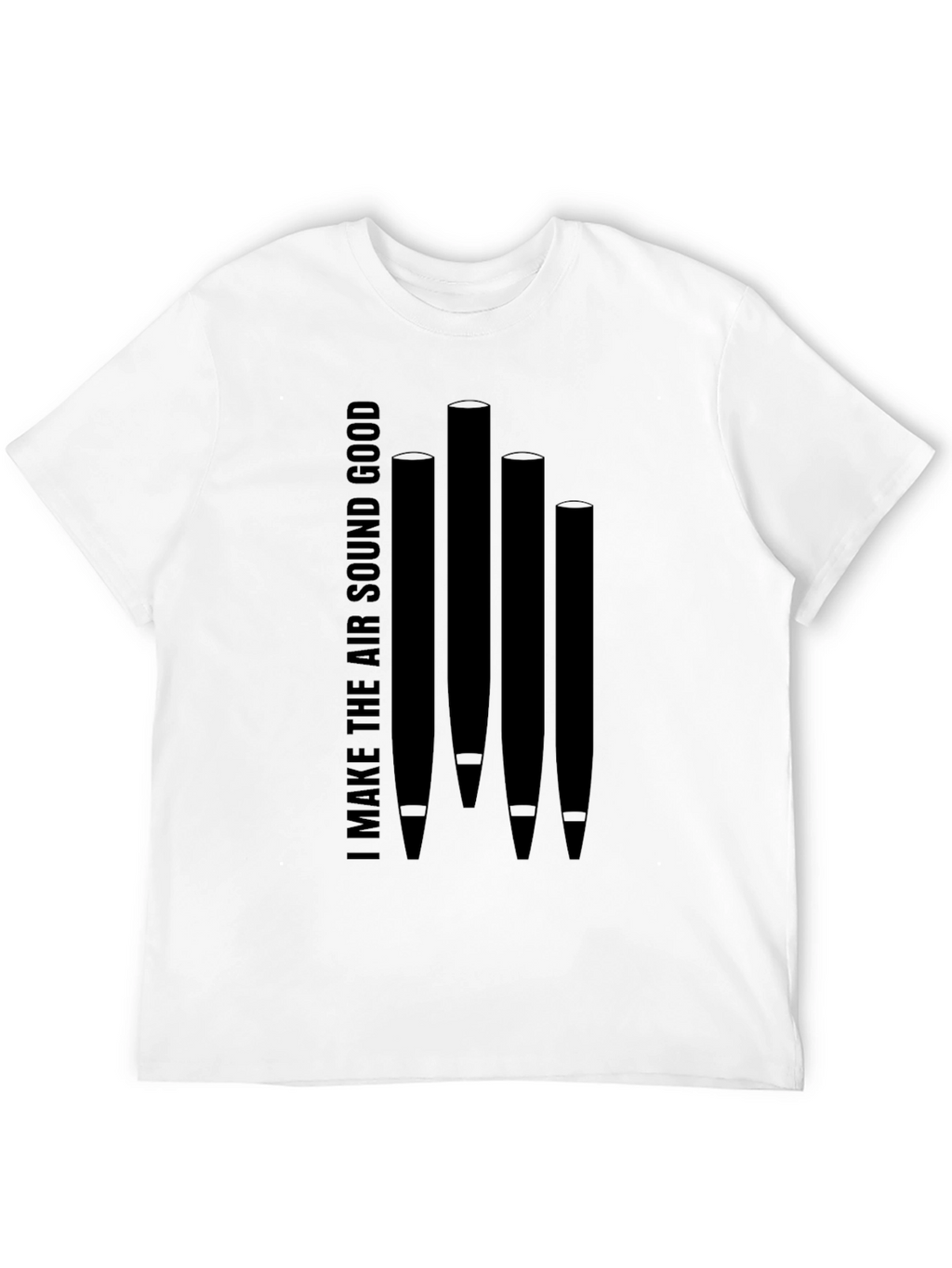 I Make The Air Sound Good Black T-Shirt