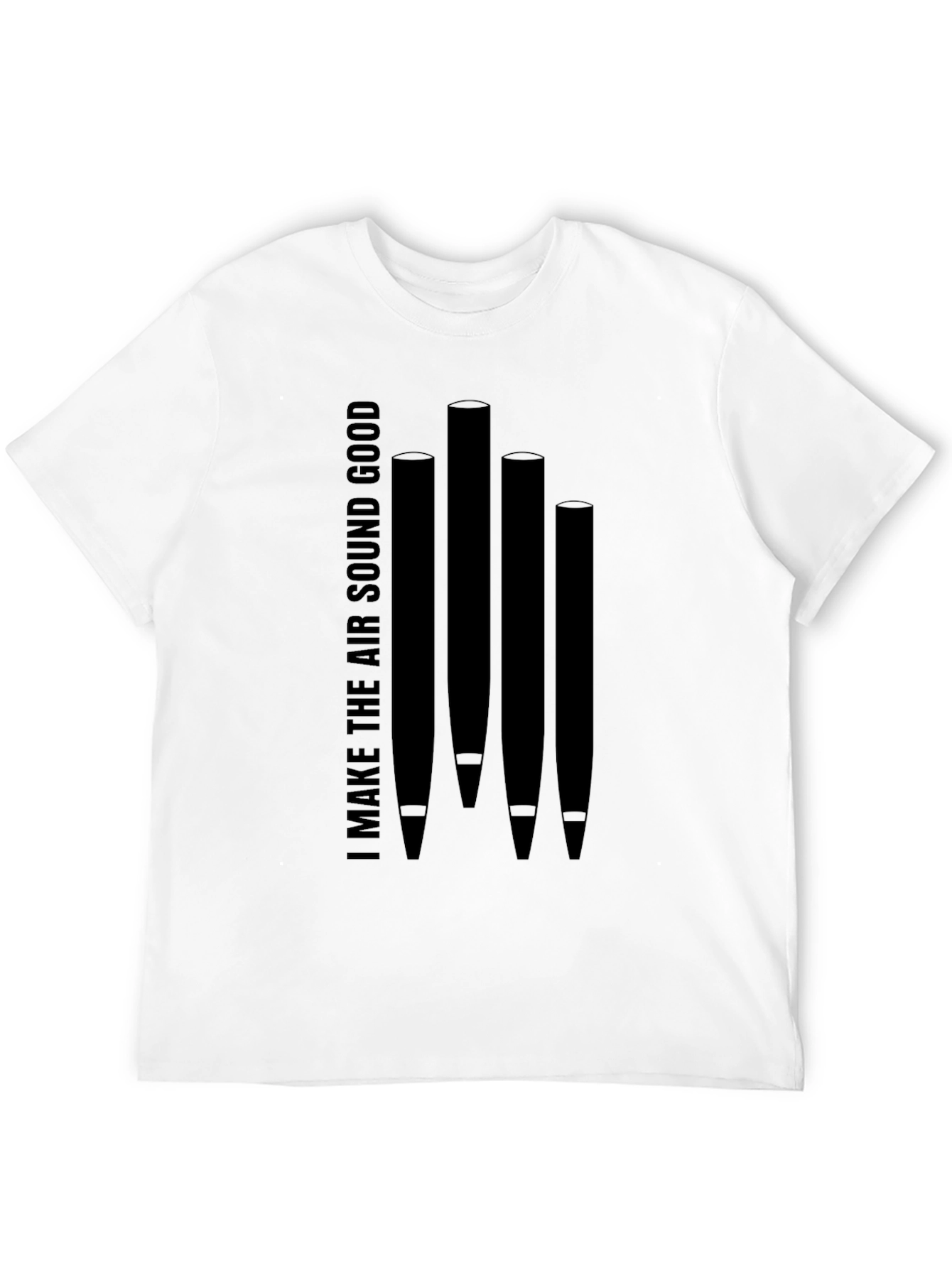 I Make The Air Sound Good Black T-Shirt