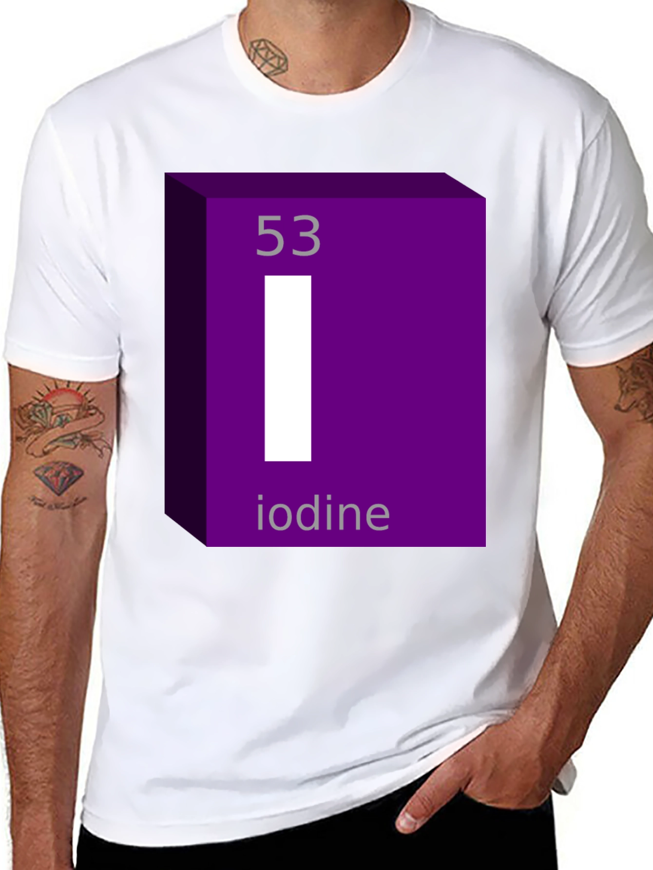 Iodine Element T-Shirt - Science Geek Tee