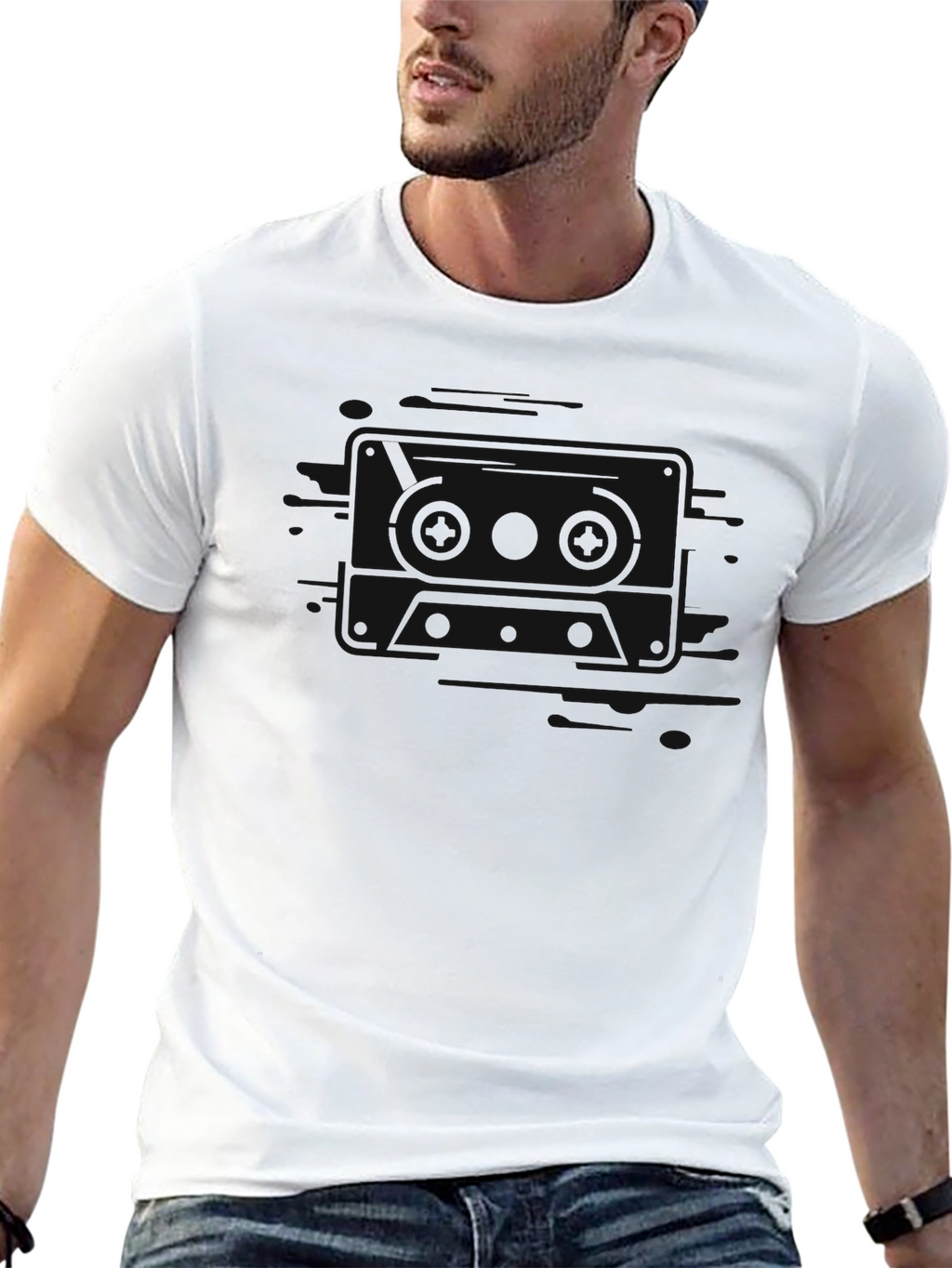 Classic Black Mens T-Shirt: Versatile Comfort