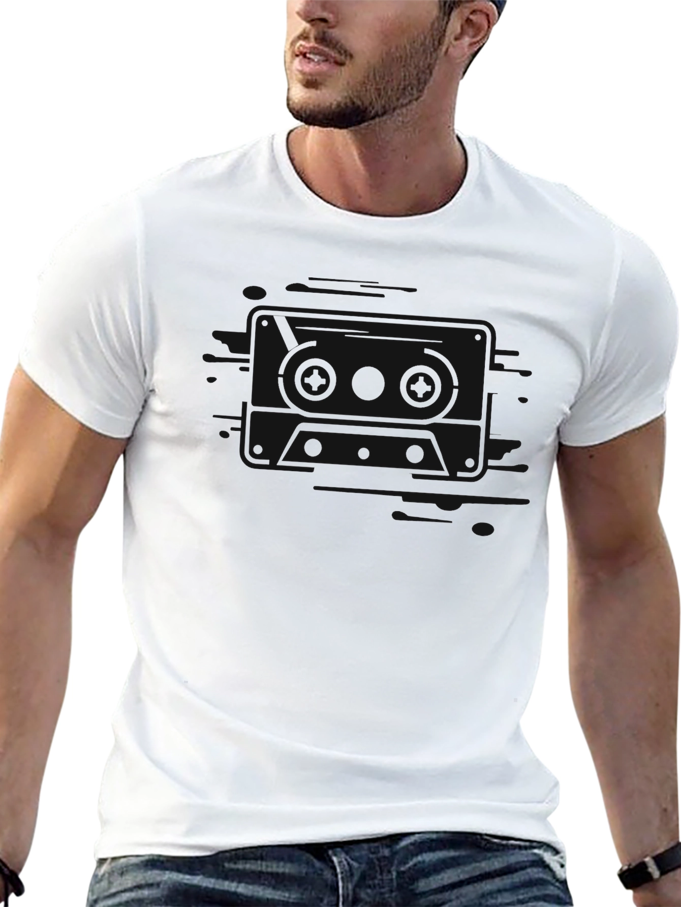 Classic Black Mens T-Shirt: Versatile Comfort