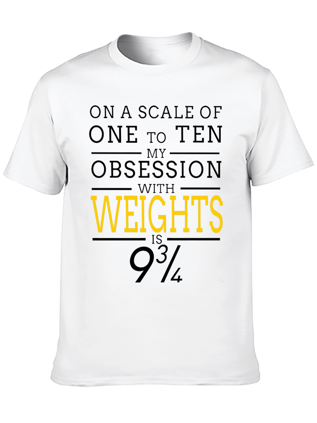 Weightlifting Obsession Tee - Gym Workout Apparel